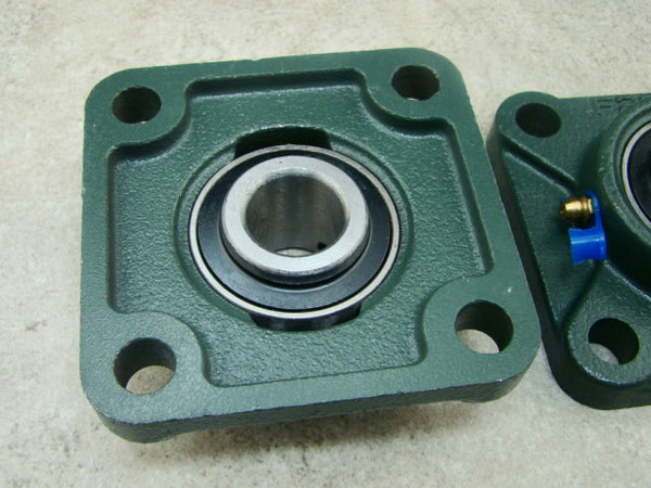 K & M Krushers - Rock Crusher Replacement Bearings for 14" Crusher - 7/8" 4 Bolt Flange + Hardware