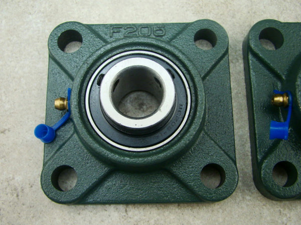 K & M Krushers - Rock Crusher Replacement Bearings for 14" Crusher - 7/8" 4 Bolt Flange + Hardware