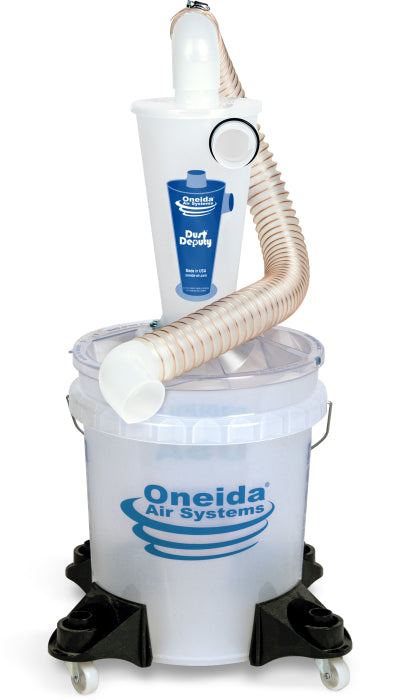 NEW & Improved Dust Deputy Deluxe System w/Bucket