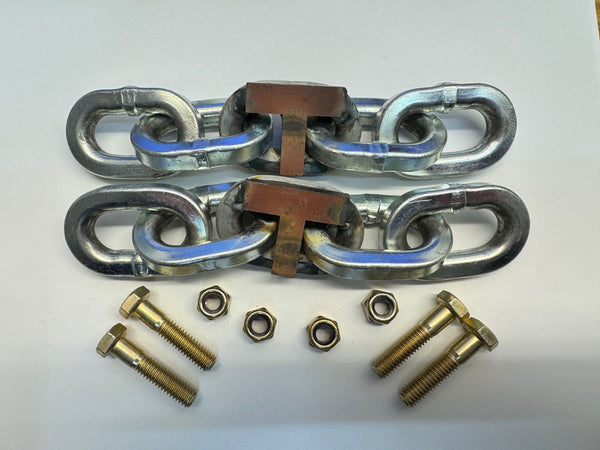 Reinforced "T" Rock Krusher Chains-Rockwell #62 With HARDOX