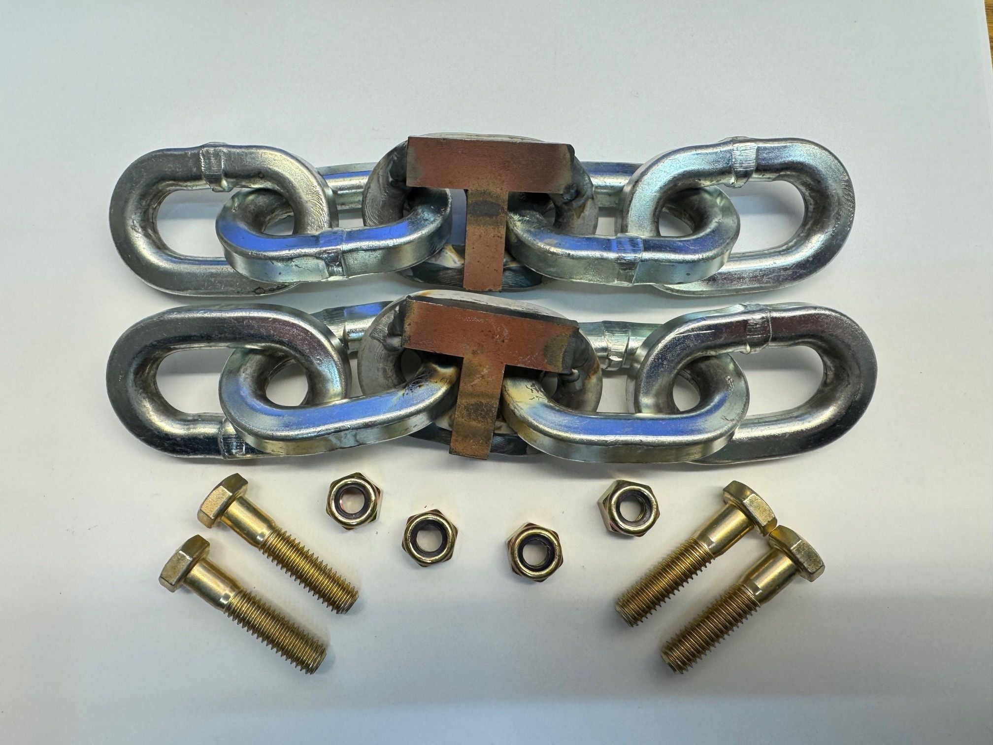 Reinforced "T" Rock Krusher Chains-Rockwell #62 With HARDOX